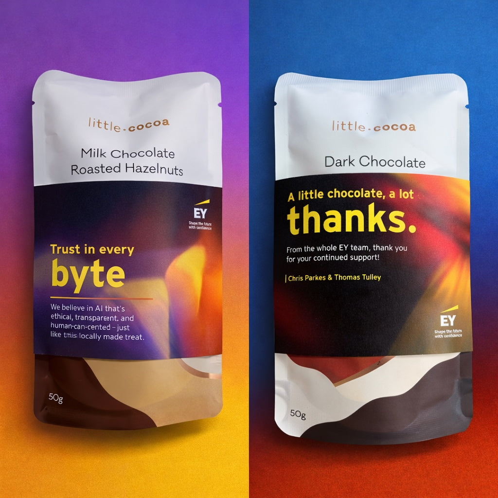 EY branded products created for conference giveaways by Madebox