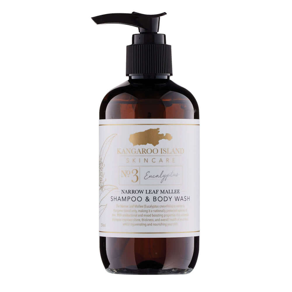 Kangaroo Island Skincare Skin & Hair Shampoo Essentials 250ml x 3