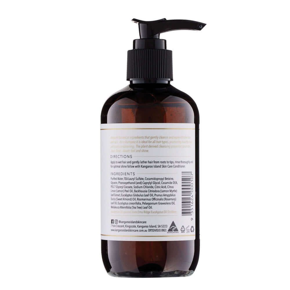 Kangaroo Island Skincare Body Wash & Shampoo Essentials 250ml x 4