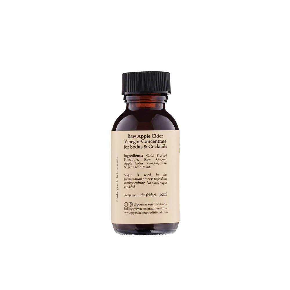 Pyewackets Traditional Apple Cider Vinegar Cordial Sampler & Bitters, 50ml x 5 + 100ml