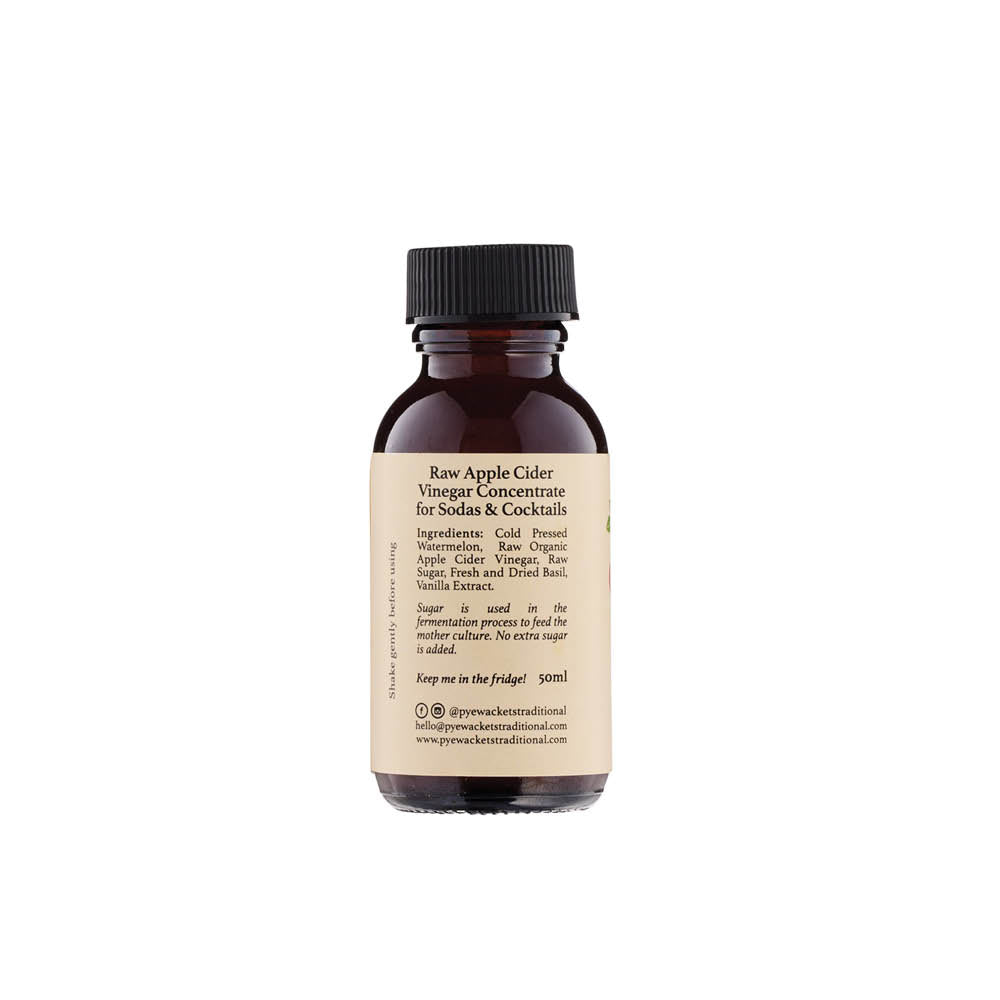 Pyewackets Traditional Apple Cider Vinegar Cordial Sampler & Bitters, 50ml x 5 + 100ml