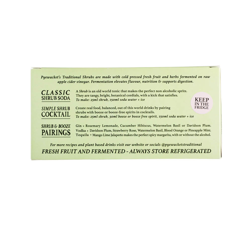 Pyewackets Traditional Apple Cider Vinegar Cordial Sampler & Bitters, 50ml x 5 + 100ml