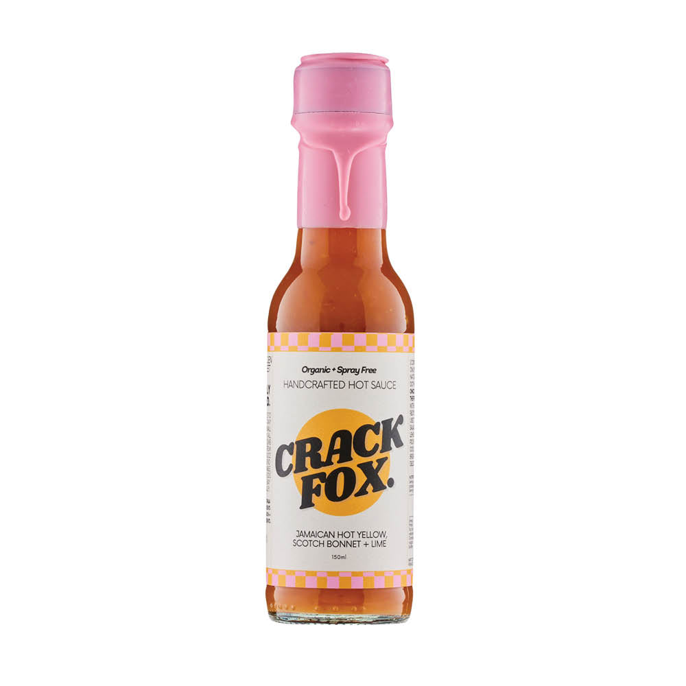 Crack Fox Hot Sauce & Salt OG Pack, 200ml x 3 + 60g