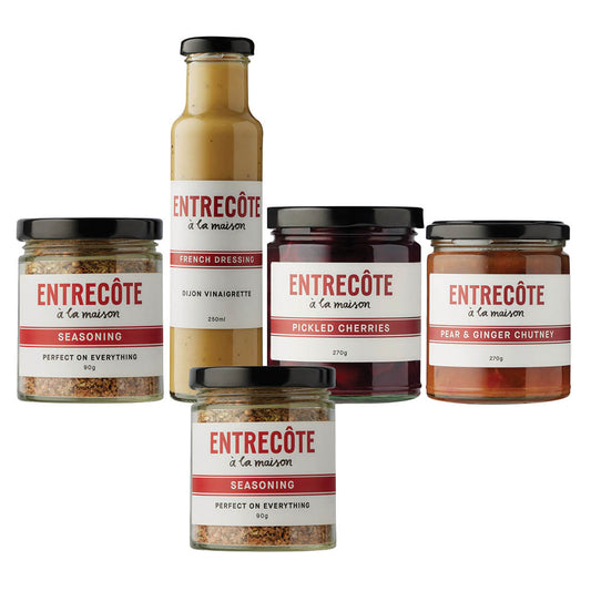 Entrecote a la Maison Gourmet Seasoning & Cheese Board Pack