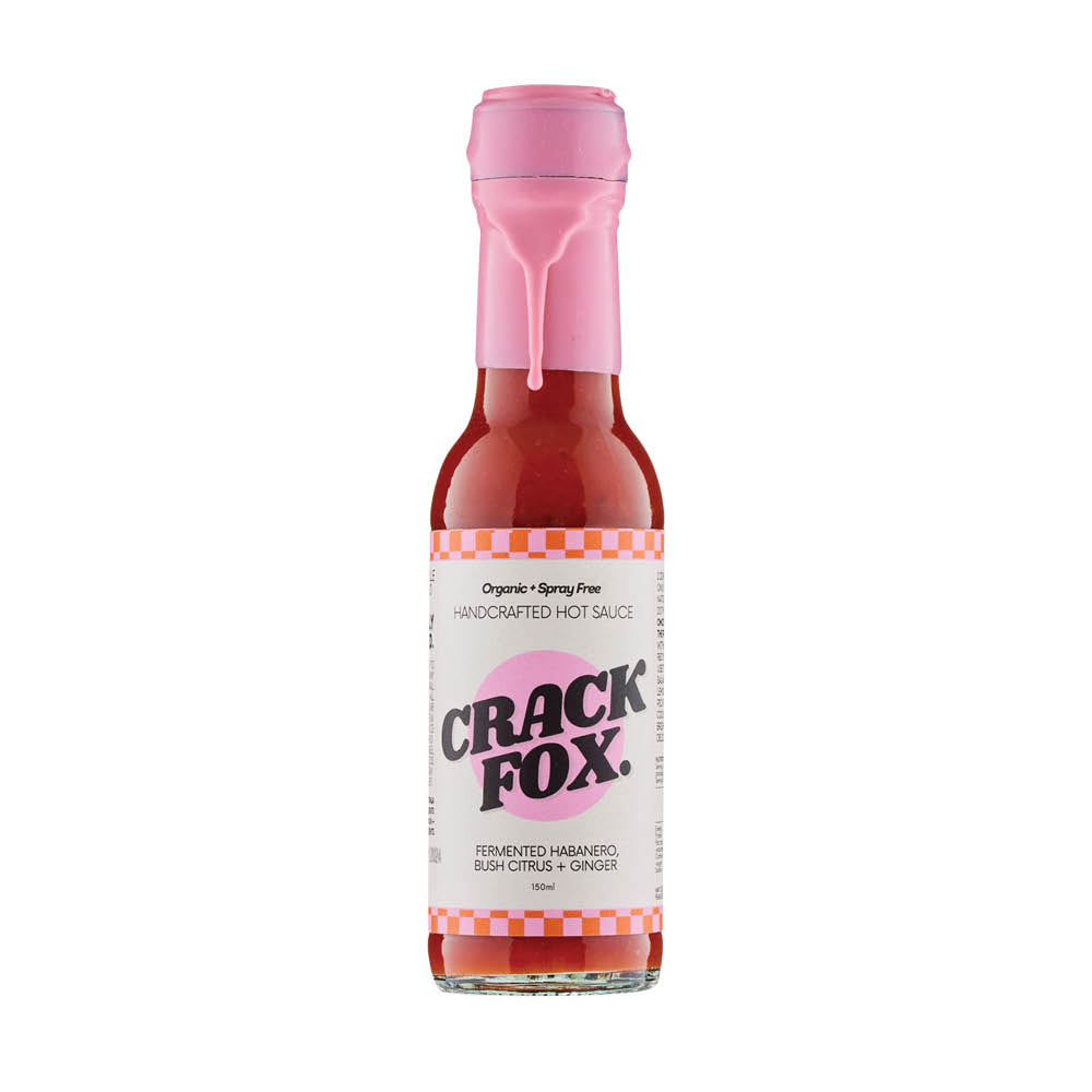 Crack Fox Hot Sauce & Salt OG Pack, 200ml x 3 + 60g